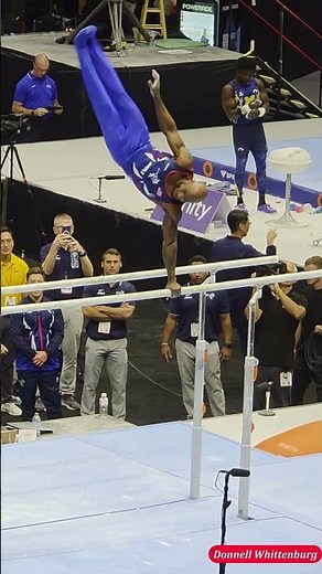 🏋️‍♂️Donnell Whittenburg Parallel Bars | Day 1 Men’s USA Gymnastics Championship 2025 New Orleans