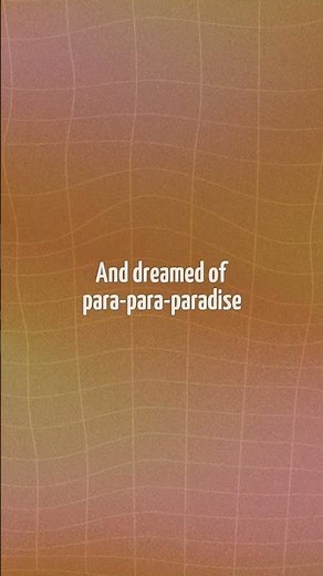 Coldplay // Paradise (lyrics)