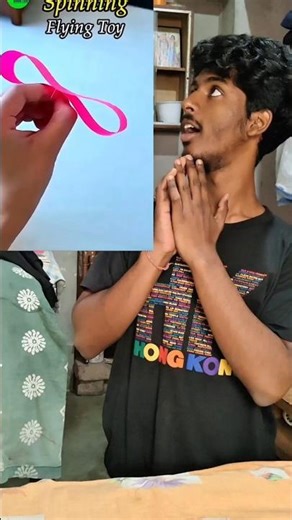 paper spinner making video 👍😁 #experimnent #shortvideos #diy #yputubeshorts #papercraft