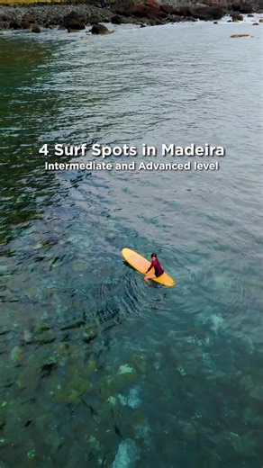 🌊🏄‍♂️ 4 Surf Spots in Madeira for Intermediate & Advanced Surfers Lugar de Baixo – Intermediate Seixal – Intermediate Jardim do Mar – Intermediate / Advanced Ponta Pequena – Intermediate / Advanced Powerful Atlantic swells, volcanic reefs and stunning island scenery make Madeira a unique destination for surfers ready to level up. 🔥 Discover these and many other surf spots with our Madeira Surf Tour Guide 🏄‍♂️ 📲 Link in BIO 📞 351 911 986 083 🌐 www.madeirasurfcenter.pt ✉️ book@madeirasurfce