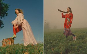 『审美提升』英国时尚摄影师James Perolls复古质感环境人像摄影作品赏析柔美胶片人像摄影作品集 | ins摄影师推荐