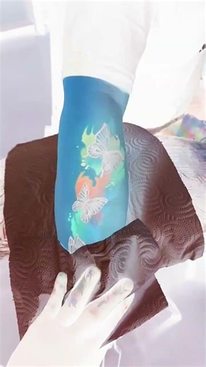 append on water color effects