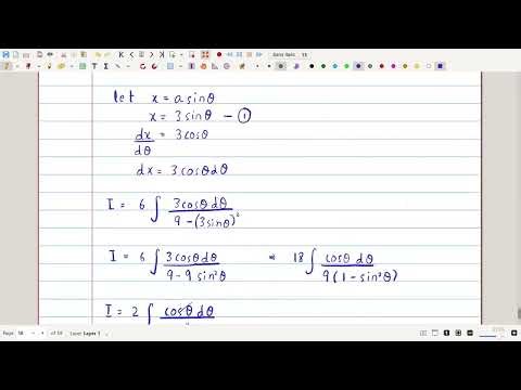 Integration Using Trigonometric Substitution | Calculus Lecture