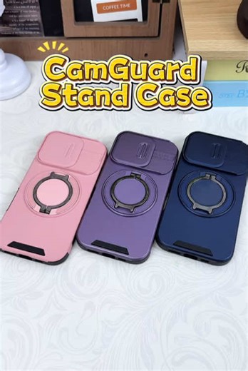 Scratch-Resistant iPhone Case with Built-In Stand