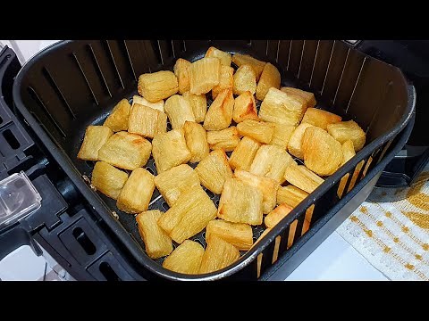 COMO FAZER AIPIM FRITO NA AIRFRYER (mandioca, macaxeira)