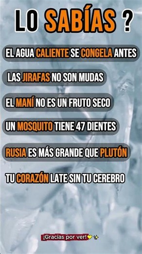 ¡6 CURIOSIDADES INCREÍBLES! 🧠⚡