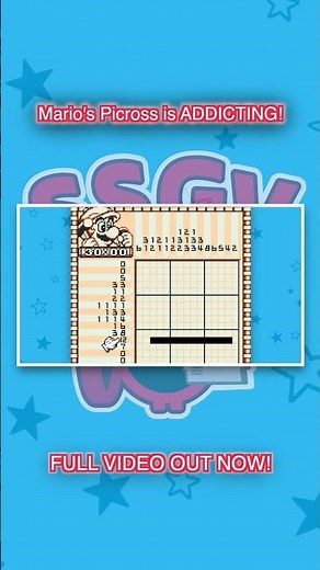 How to play Mario's Picross - #nintendo #mario #shorts