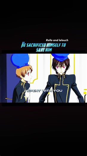 He Was Treated Like a Tool… Until He Chose to Save Lelouch | rollo last words 💔😔