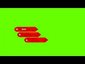 Subscribe Like Share and Comment Green Screen