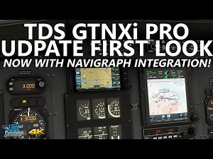 TDS GTNXi PRO Upgrade - First Look | Elevate your GA Flying with Navigraph Integration! [4K]