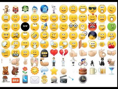 all skype emoticons in action 08.2015