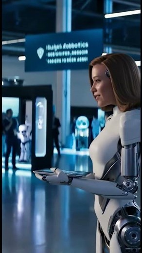 Robot Revolution: It’s HERE! 🤖🔥Another Robot Girl At Tech Expo