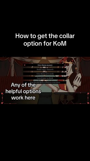 Unlocking the Collar Option in Kingdom of Marionettes