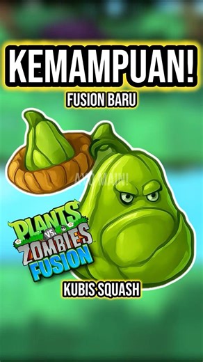 Satisfiying!! Kemampuan Fusion Baru! Kubis Squash! #pvzfusion #pvz #pvzgaming #pvzmobile #shorts