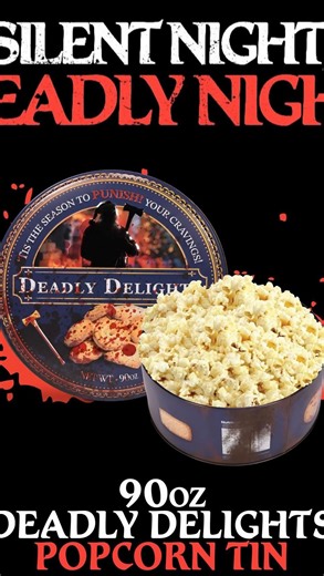 Don’t miss out on our exclusive double feature next Friday of the new “SILENT NIGHT, DEADLY NIGHT” followed by the original! Every ticket includes the exclusive Collectible cookie tin as well as a Large popcorn, Large drink and an exclusive poster! Not to mention, we’re going to be loading the lobby up with some really rad and awesome vendors so hit the link in our bio and grab your seats! | The Horror House | Facebook