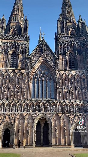 What a lovely sunny day here at #lichfieldcathedral #visitlichfield | Lichfield Cathedral