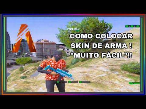 COMO COLOCAR SKIN DE ARMA NO FIVEM! MUITO FÁCIL (Atualizado 2026)