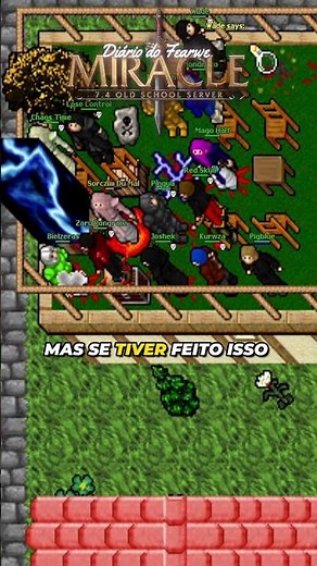 BUG: Usando PARCELS pra não tomar dano no tibia retro....