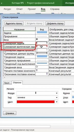How to highlight critical summary tasks on a Gantt chart in MS Project Pro? #msproject