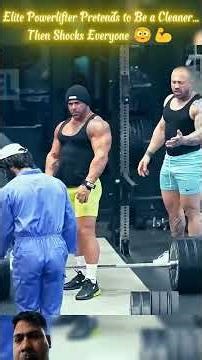 Elite Powerlifter Pretends to Be a Cleaner...Then Shocks Everyone 😳💪 Funny Gym Diary