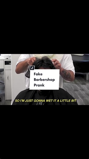 Jesse’s fake barbershop prank😂 #mtvjesse #prank #fakebarber #funny