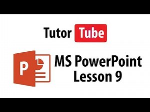 MS PowerPoint Tutorial - Lesson 9 - Backstage View