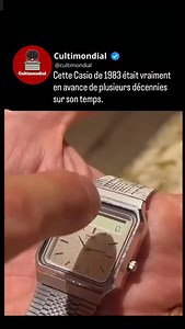 Cette montre Casio de 1983 était en avance de plusieurs décennies sur son temps En 1983, au Japon, la marque Casio bouleverse l’industrie horlogère en lançant plusieurs montres intégrant des technologies jamais vues auparavant dans un objet aussi compact. À une époque où la plupart des montres se limitaient à afficher l’heure, Casio ose aller beaucoup plus loin. Parmi ces modèles révolutionnaires, on retrouve des montres capables de combiner affichage analogique et numérique, d’intégrer une calc