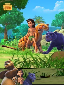 904K views · 30K reactions | Sher Khan Bna Bachha #kids #cartoon #cartoonkids #mowgli | Mowgli And Jungle | Facebook