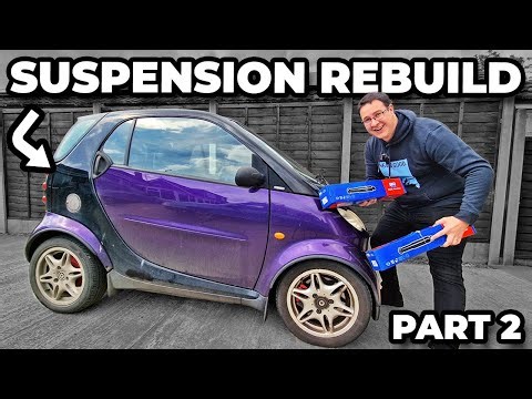 Smart ForTwo 450 Suspension Rebuild - New Springs, Shock Absorbers And Top Mounts