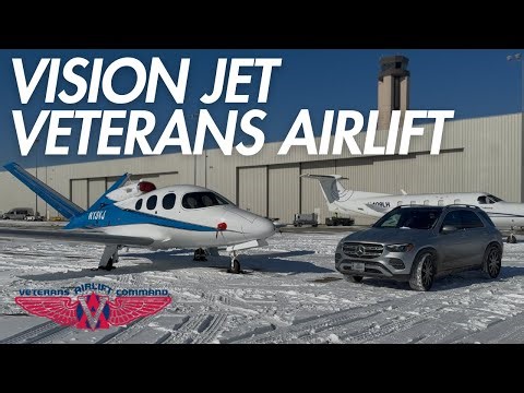 Flying a Combat Veteran to Cancer Treatment - Cirrus Vision Jet Flight Vlog
