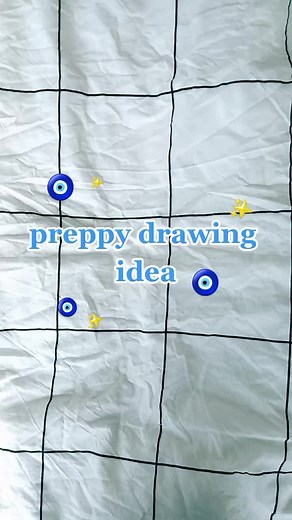 Should I post more drawing videos? 🧿✨️🌊 #preppy #y #foryou #xhlchhlxl #letthisbeonthefyp #fyp #fy #foryoupage #fyy #prep #drawing #preppydrawing