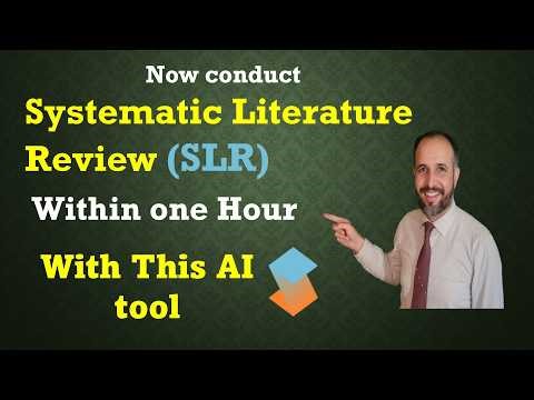 How to Conduct a Systematic Literature Review in 1 Hour
