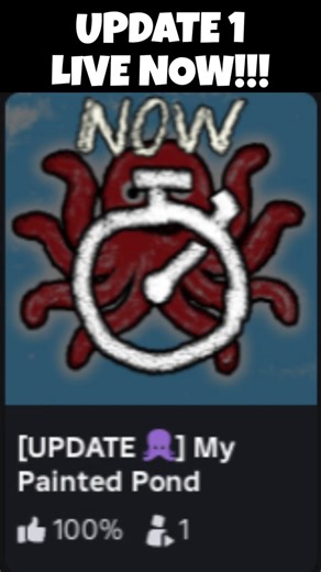 I UPDATED MY BRAND NEW ROBLOX FISHING GAME (My Painted Pond)