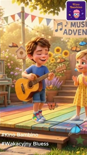 🎸 Wakacyjny Blues 🎹🥁 | Piosenka dla Dzieci | Edukacyjne | Zabawa | Nauka Gry na Instrumentach 🎵