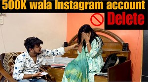 47 reactions · 3 comments | 500K wala Instagram account hack ho gaya...