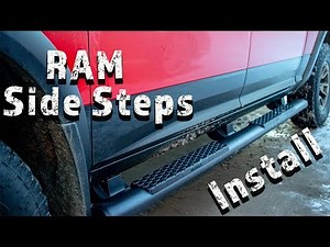 Ram Truck Mopar Side Tube Steps / Running Boards Install and Review