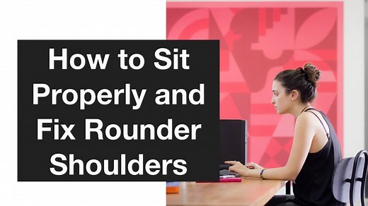 How to Fix Rounded Shoulders