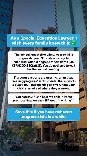 IEP Progress Reports: Your Right to Data