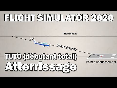 [FR] Flight Simulator 2020 / 2024 fr - Landing Tutorial - Beginner MSFS2024 French