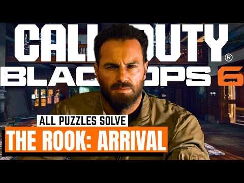 The Rook: Arrival | ALL PUZZLES SOLVE | Veteran | COD Black Ops 6