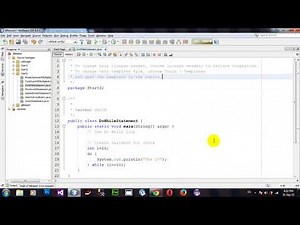 Using Do While Loop in Java Netbeans