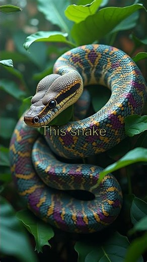 The World's Longest Snake! Meet the Reticulated Python 🐍 #animals #wildlife