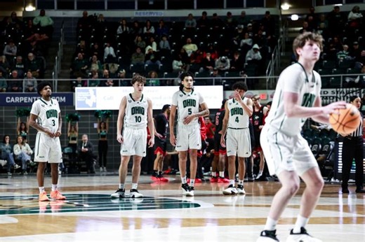 Ohio Men's Basketball Outlasts NIU at Home, 80-77 - Ohio University
