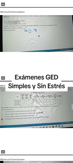 Simplifico el proceso del GED para que te concentres en aprobar y no en preocuparte por los exámenes.#gedanswers #gedtest #ged2026 #gedquestions #testrep
