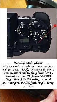 Contax AX - Part Three - Autofocus - Quick Guide for Film Shooters #FilmCommunity #Analog #film