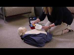 Philips HeartStart OnSite set up and maintenance defibrillator video