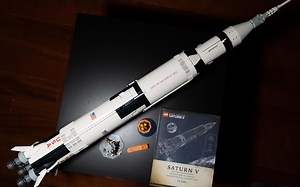 LEGO #21309 NASA Apollo Saturn V | 乐高 土星5号 | 延时制作 | DONTUDIO