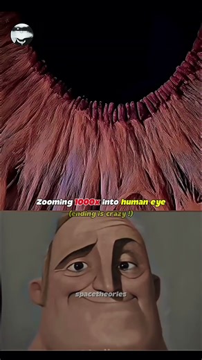 How creepy human eyes can be ! #shorts #nature #science #shortsfeed