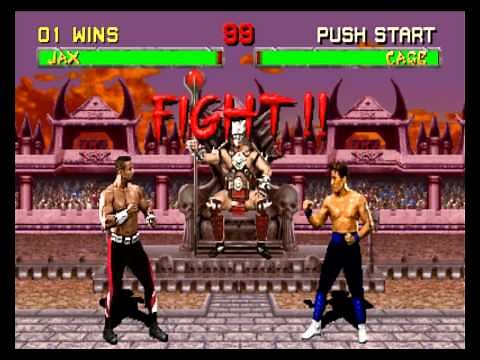 Mortal Kombat 2 - Jax playthrough HD