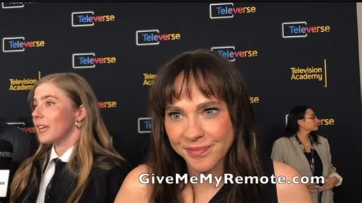 Fiona Dourif being interviewed at the Televerse event back in August by GiveMeMyRemote.com #fionadourif #televerse #interview #thepitt #hbomax | The Pitt Fanpage